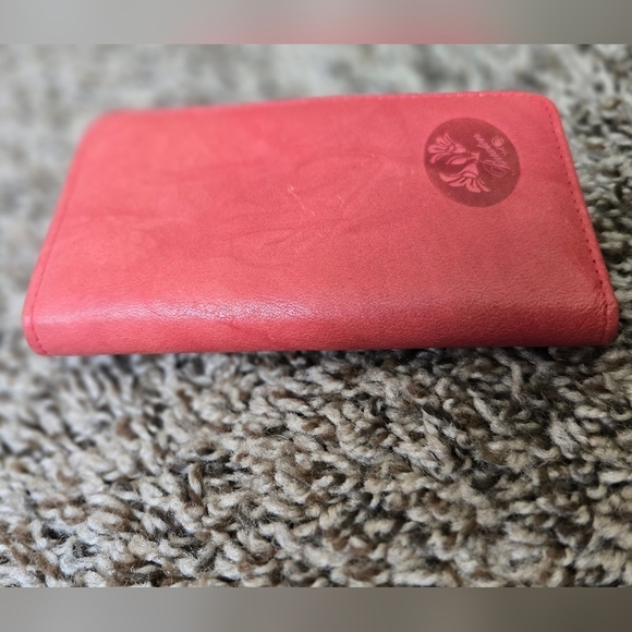Rasberry Buxton Leather Wallet - Picture 5 of 7
